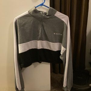 NVGTN cropped long sleeve pullover